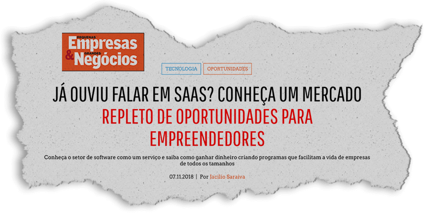 Conheça o setor de software como um serviço e saiba como ganhar dinheiro criando programas que facilitam a vida de empresas de todos os tamanhos - Fonte: Pequenas Empresas & Grandes Negócios.